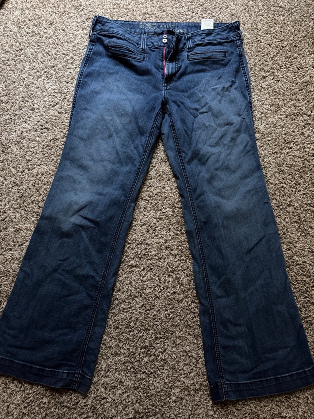 Ariat Women’s Dark Blue Trouser Jeans